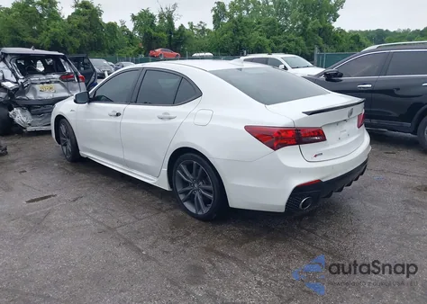 2019 Acura Tlx Tech A-Spec Pkgs z USA, uszkodzony, nr VIN 19UUB2F63KA004061